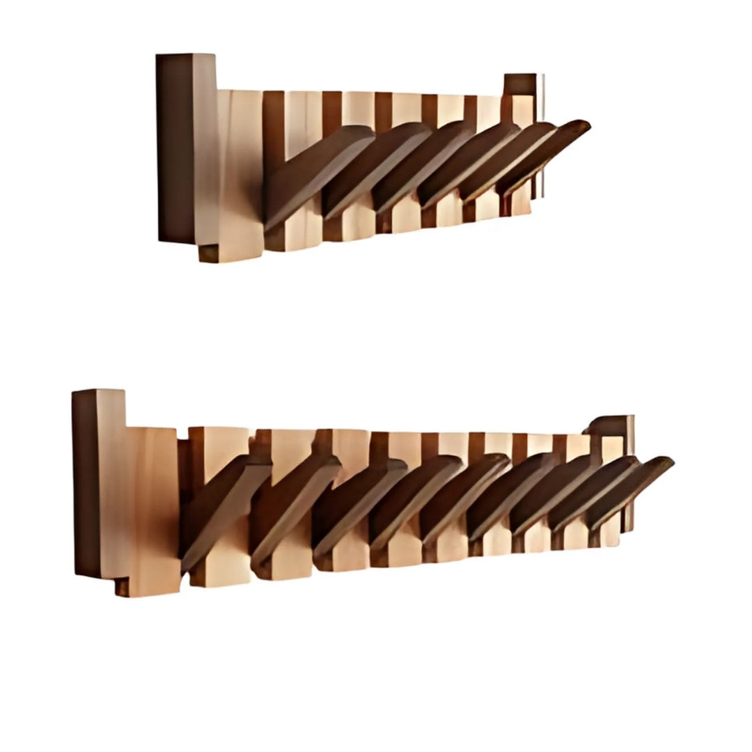 Porte-manteau Bois Accroche Murale Design