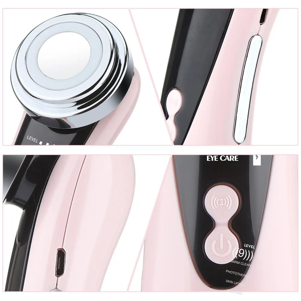 Appareil de Massage Visage Anti-Âge 5 Fonctions