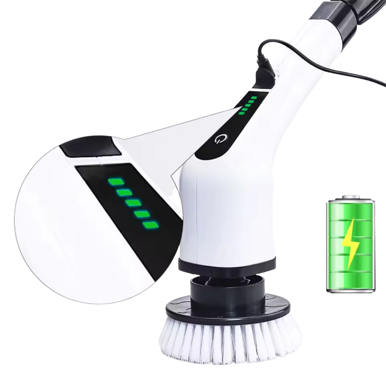Brosse Nettoyage Électrique Multifonction 9 en 1