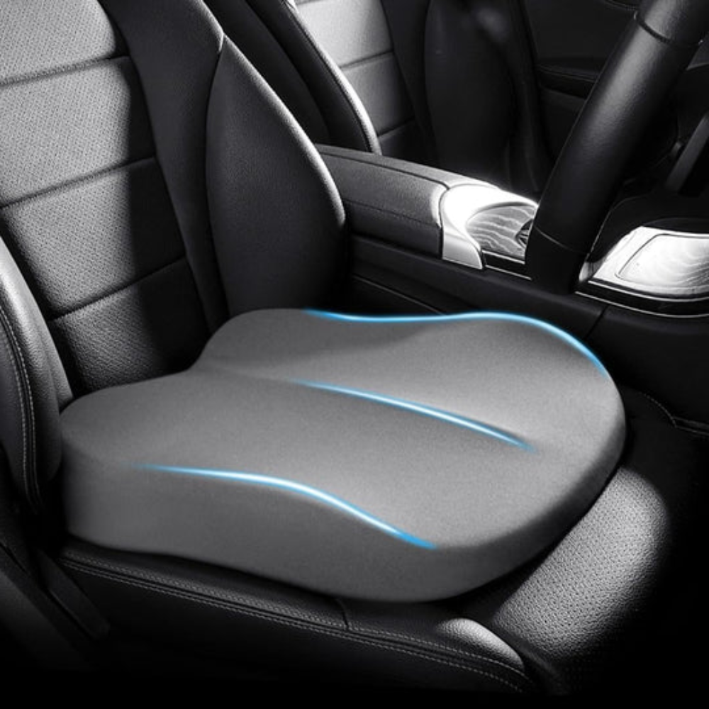 Coussin de Siège Auto Ergonomique à Mémoire de Forme pour un Dos Comfortable