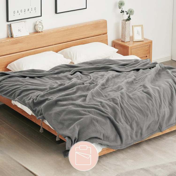 Marcherelle™ – Couverture Chauffante Électrique Douce & Confortable pour Hiver