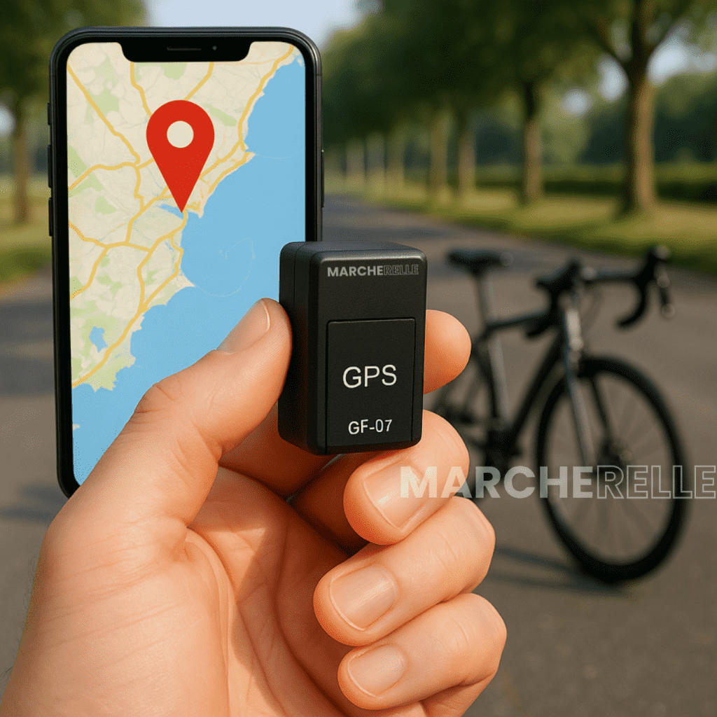 CycleTrace™ – Traceur GPS Vélo avec Suivi Précis en Temps Réel