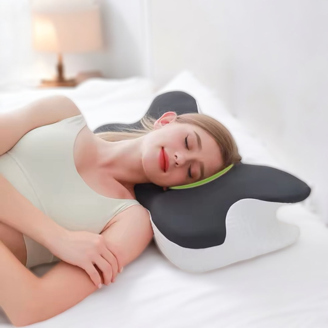Oreiller de Rêve pour le Sommeil et le Soulagement du Cou - Santeova