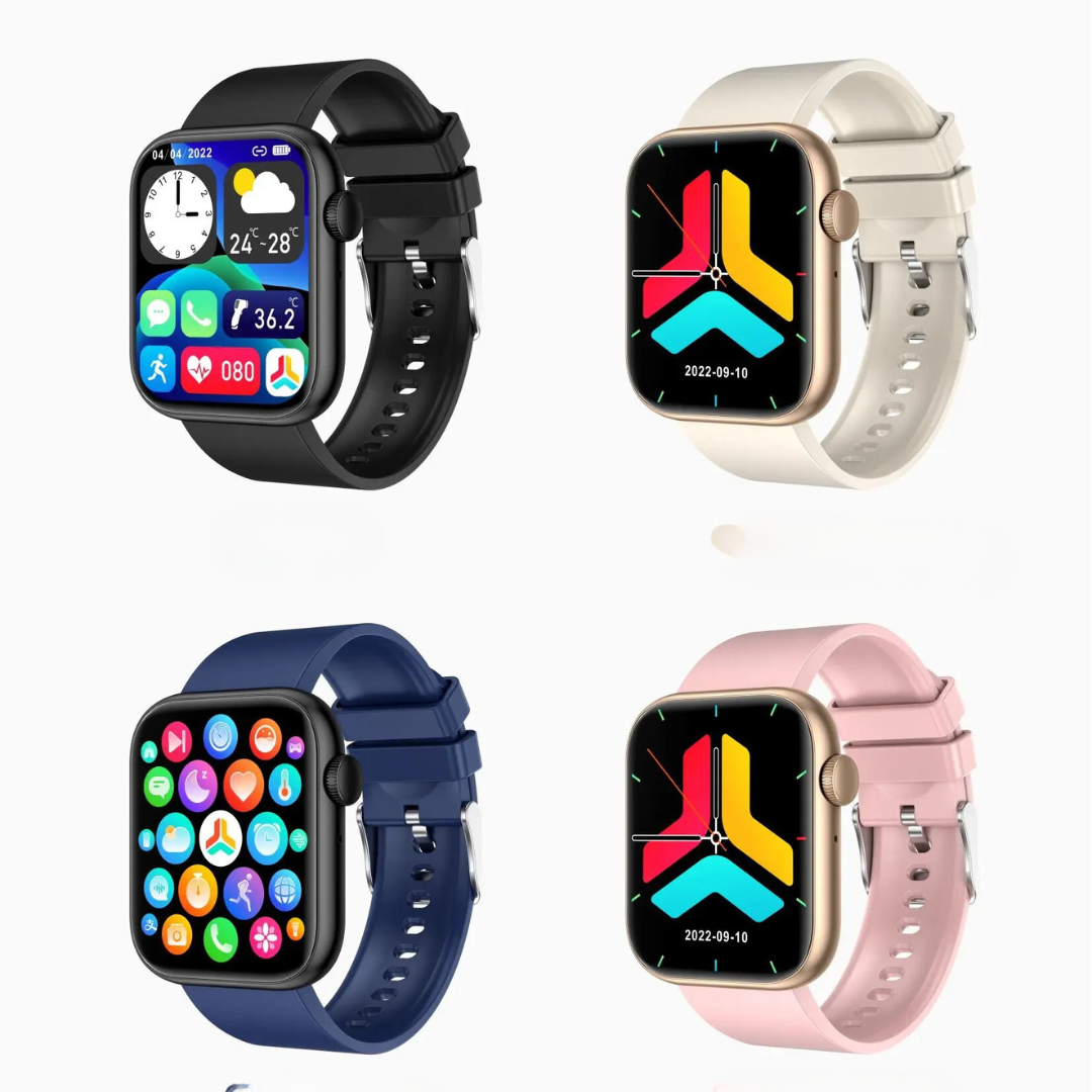 Marcherelle™ – Montre Intelligente Femme Étanche avec Suivi de Santé