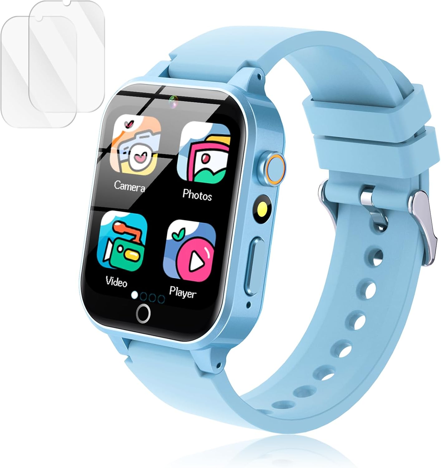 Marcherelle™ – Montre Intelligente pour Enfants avec Caméra HD & 26 Jeux Éducatifs