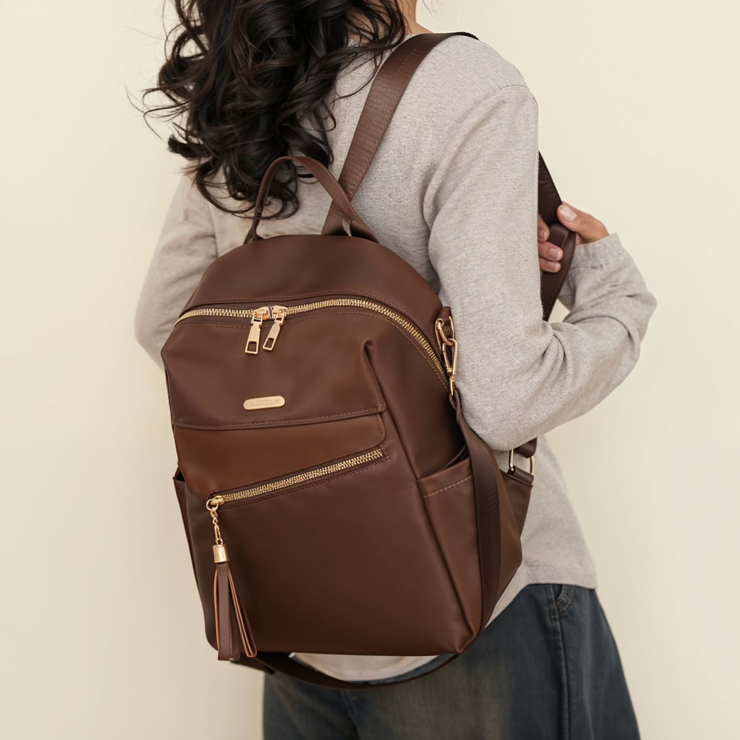 Marcherelle™ – Sac à Dos Femme Élégant & Imperméable