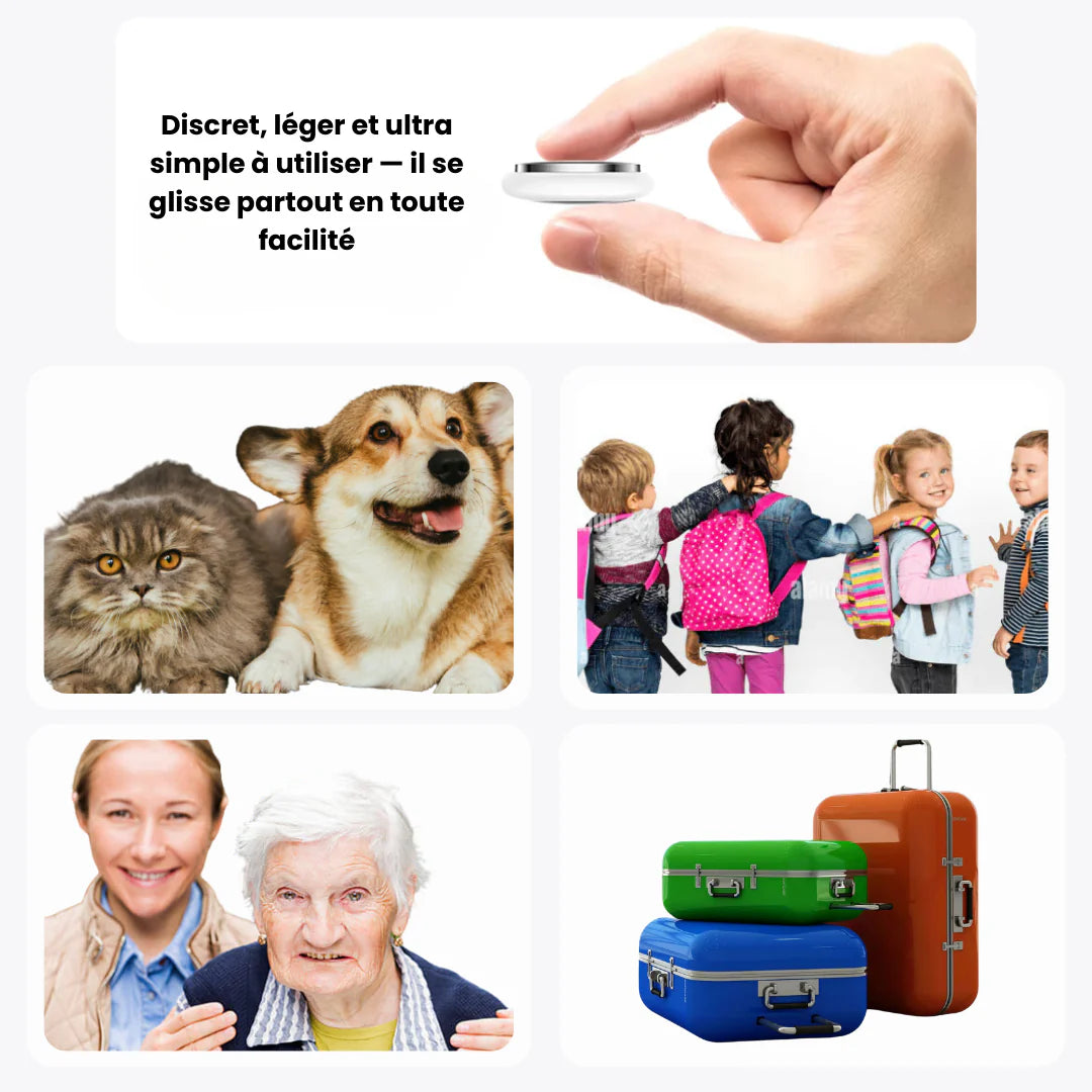 Marcherelle™ – Traceur GPS Enfant Sans Abonnement Suivi Précis en Temps Réel