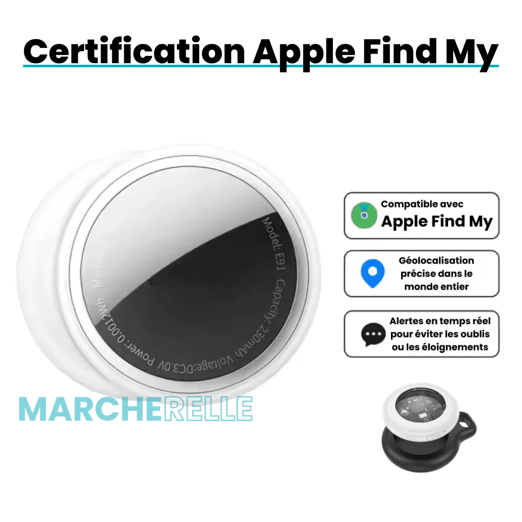 Marcherelle™ – Traceur GPS Vélo Sans Abonnement Localisation Invisible & Fiable