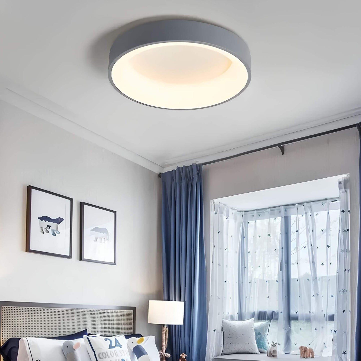 Luminaire LED Design Nordique pour Intérieur Moderne