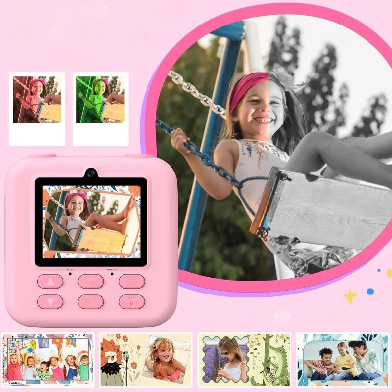 Marcherelle™ – Appareil Photo Enfant Instantané pour Moments Créatifs