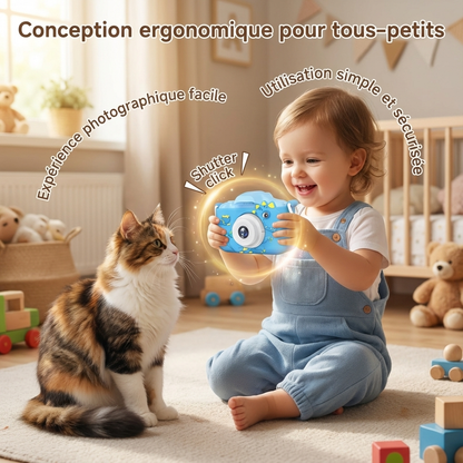 Marcherelle™ – Appareil Photo Enfant pour Premiers Souvenirs Capturés