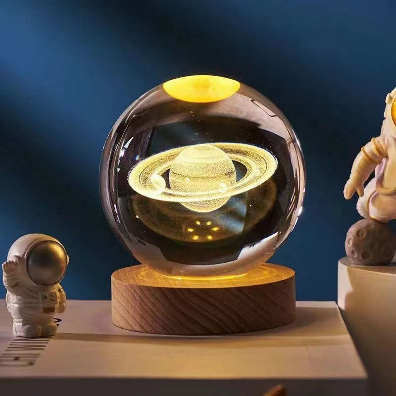 Lampe de Nuit Cristal Élégante