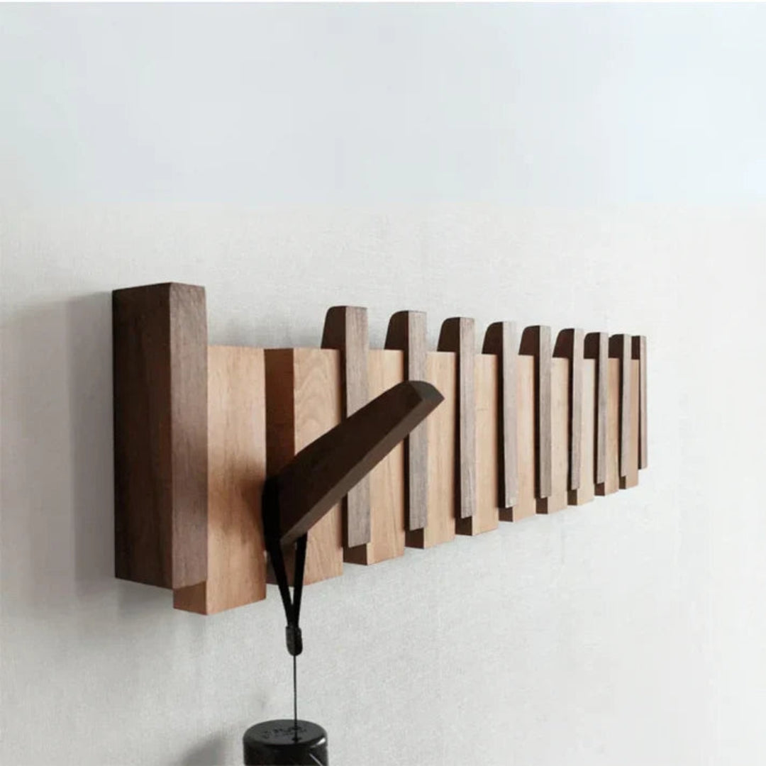 Porte-manteau Bois Accroche Murale Design - Marcherelle