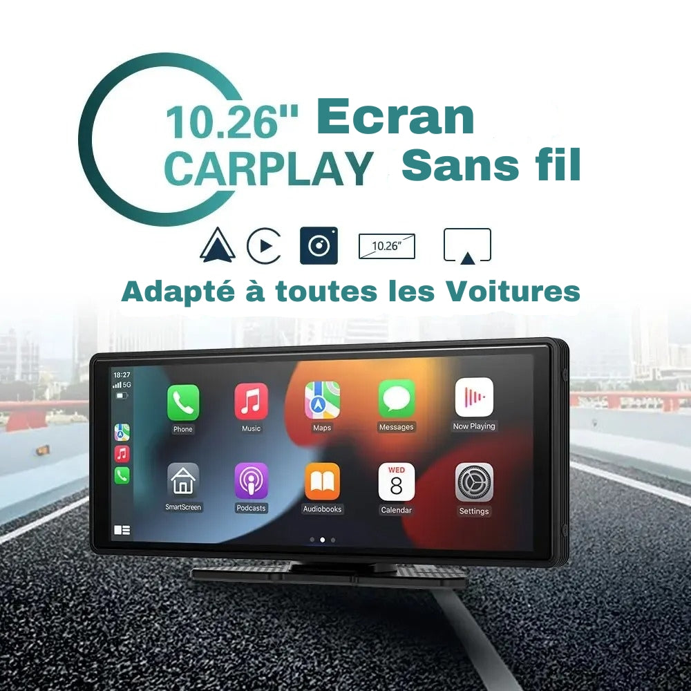 Support GPS Carplay pour Voiture Compatible avec Tous les Modèles