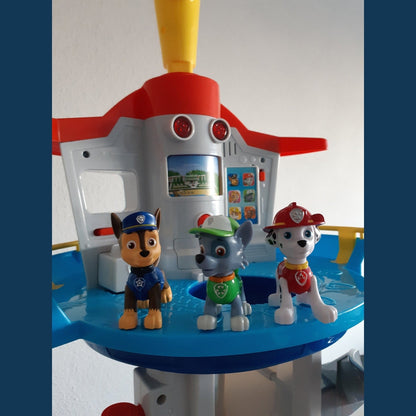 Jeux de Voitures Paw Patrol - 9 Pièces avec Figurines pour Enfants