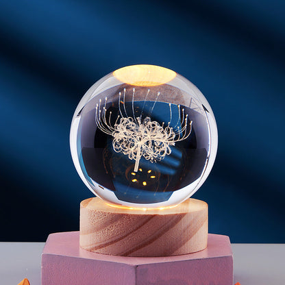 Lampe de Nuit Cristal Élégante