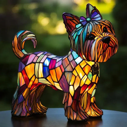 Lampe Chien Amusant LED Coloré