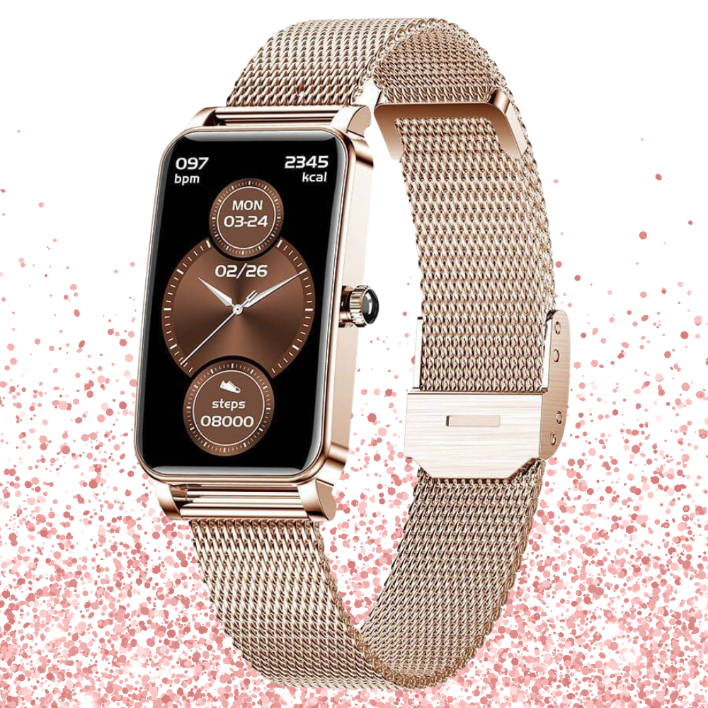 Montre Connectée Femme Chic et Sportive - Santeova