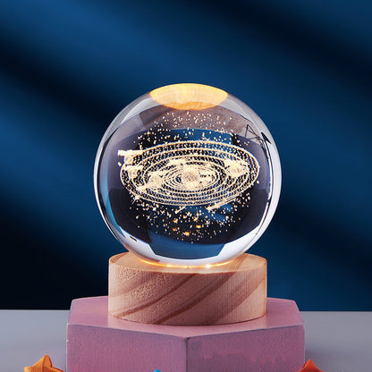 Lampe de Nuit Cristal Élégante