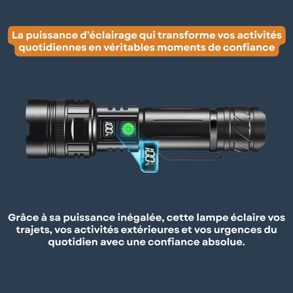 Lampe Torche LED Puissante et Compacte