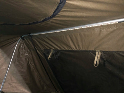 Tente de Toit 4 Personnes pour Camping Familial