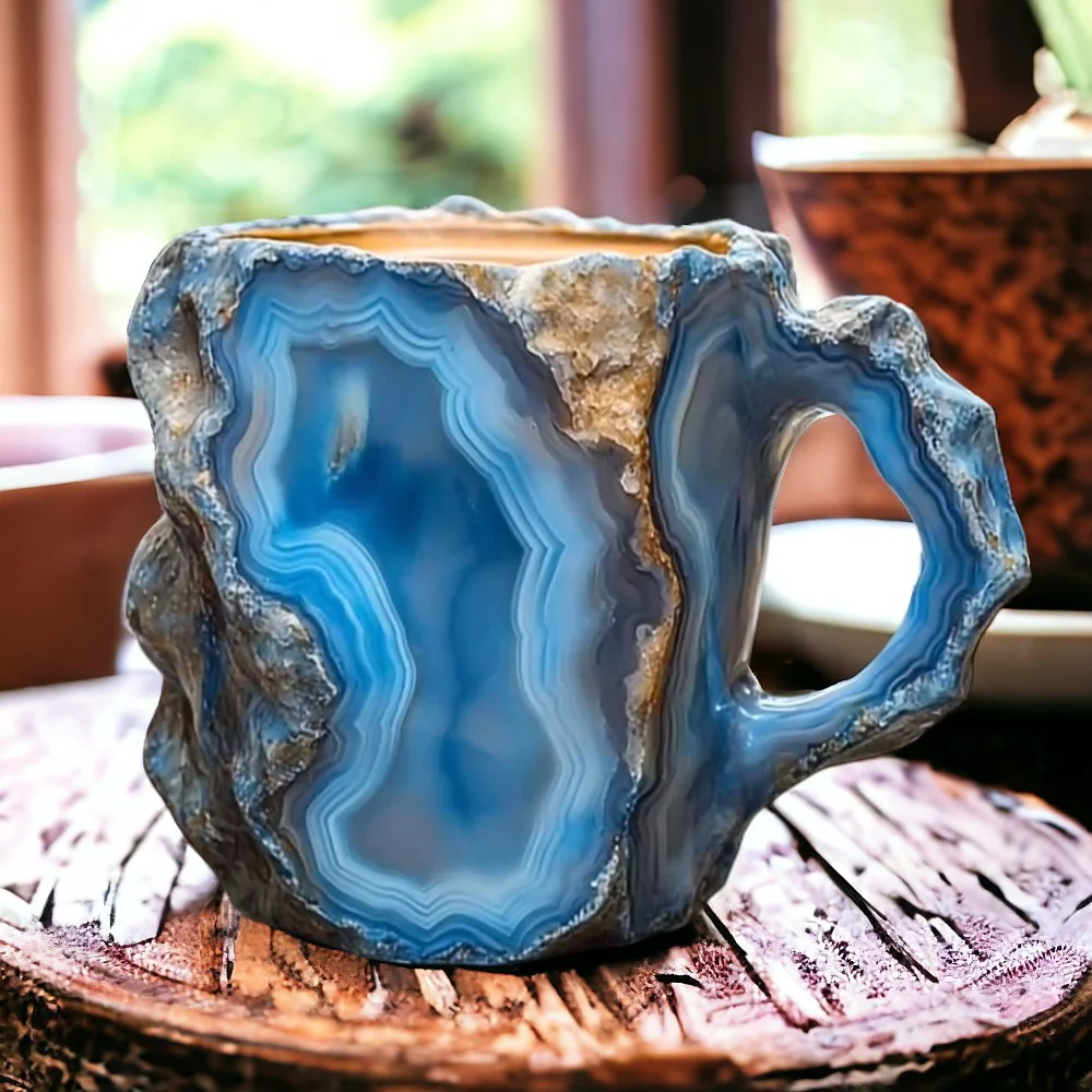 Tasse en Céramique Élégante Main Faite pour Décoration Maison