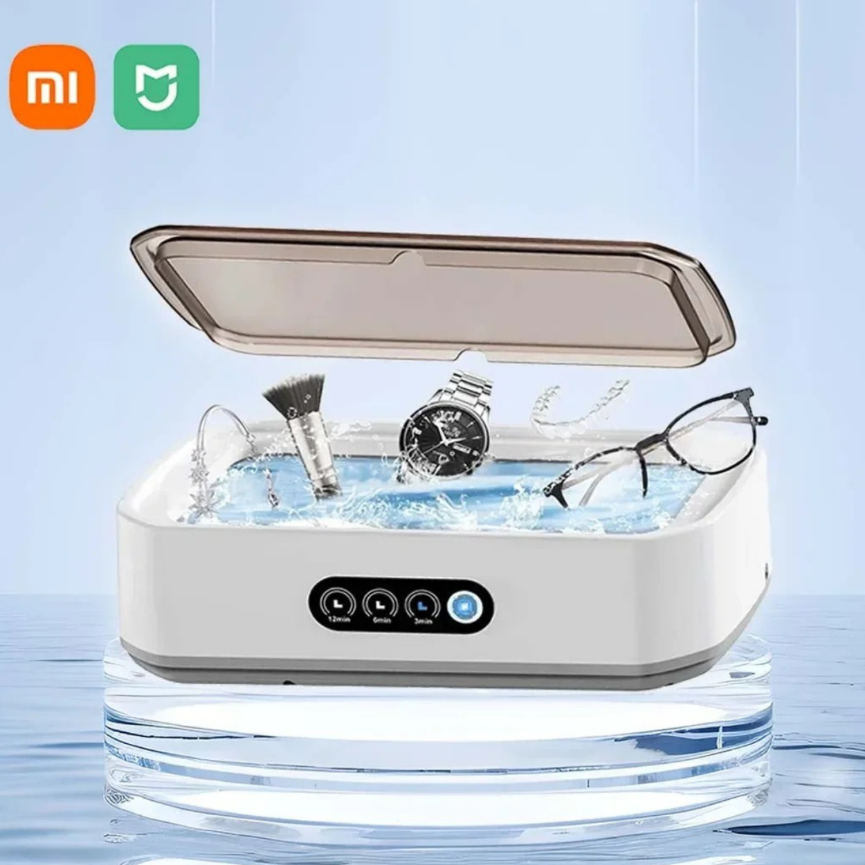 Nettoyeur Ultrason 650ml pour Bijoux et Prothèses Dentaires