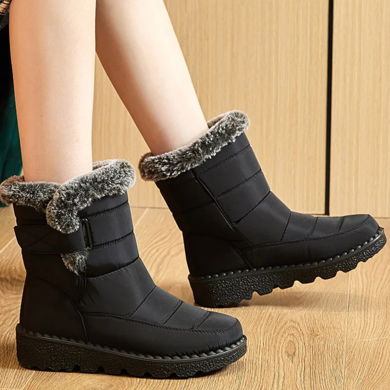 Bottes Neige Imperméables Chauffantes et Confortables