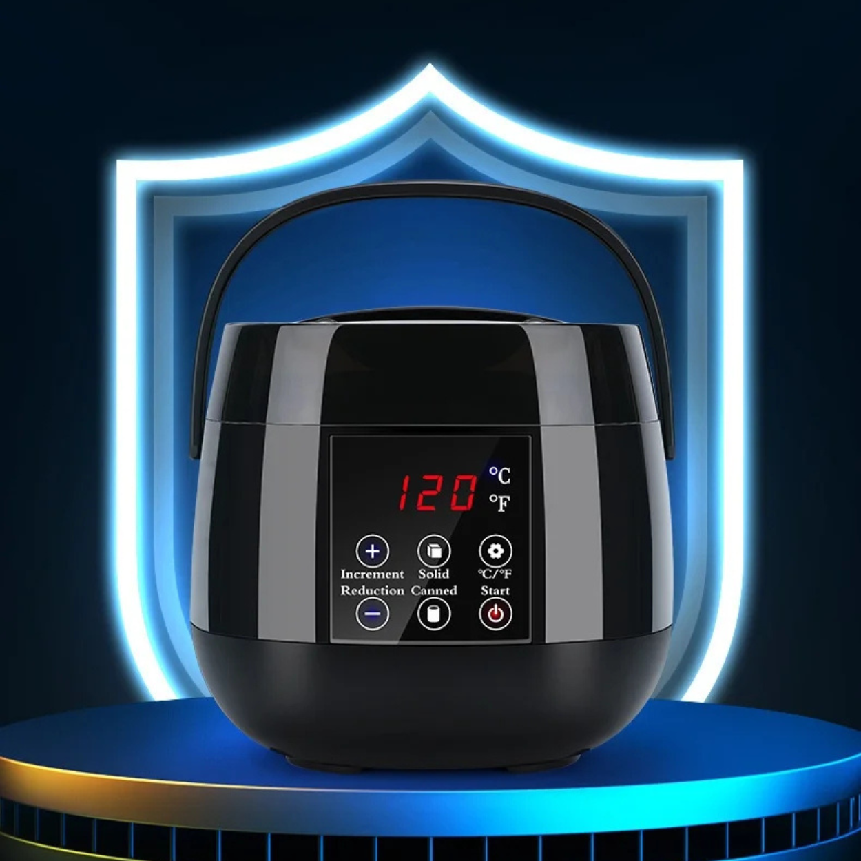 Chauffe-Cire Électrique Profesionnel 500ml Rapide