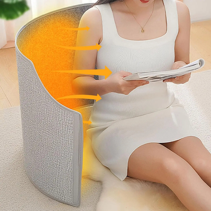 Chauffe-Jambes Électrique Réglable avec Fonction Masseur