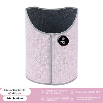 Chauffe-Jambes Électrique Réglable avec Fonction Masseur