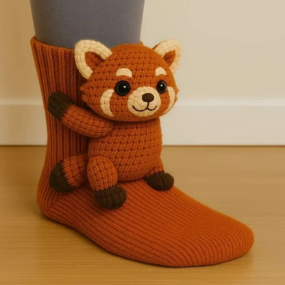 Chaussettes Fantaisie Animaux Colorés et Amusants
