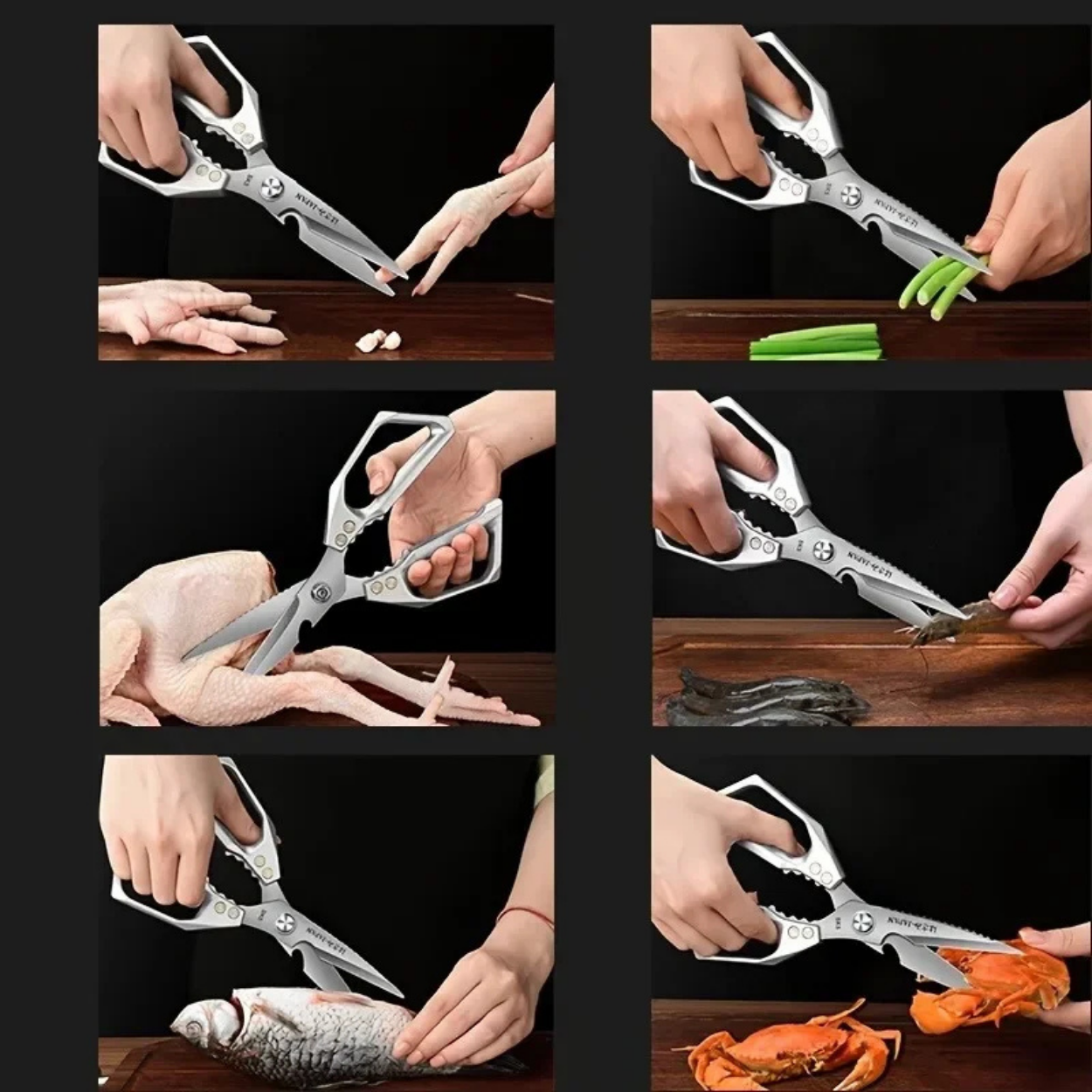 Ciseaux Cuisine Professionnels Aiguisés