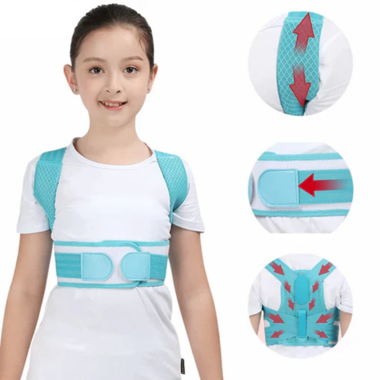 Ceinture de Posture pour Enfants et Adolescents Réglable