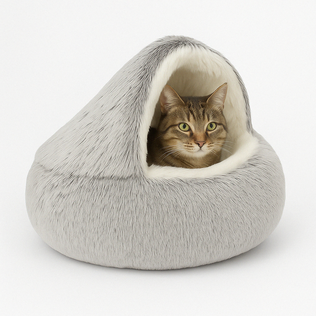 Lit Chaud pour Chat Anxiété Douillet - Foivo