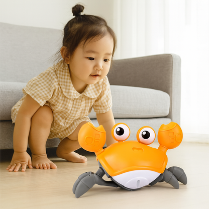 Jouet Bébé Crabe Musique et Lumières Colorées