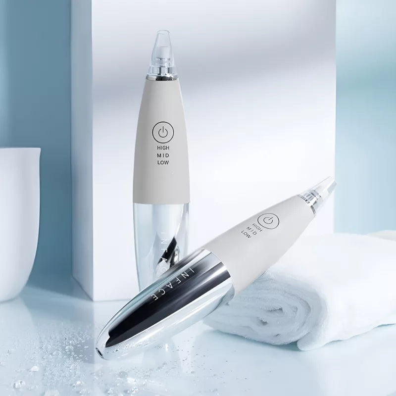 Aspirateur de Comédons Réchargeable pour Soins de Peau - Foivo