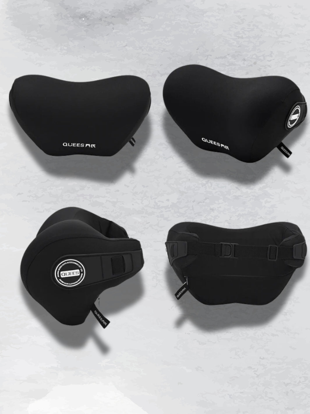 Coussin de soutien lombaire voiture avec appuie-tête réglable