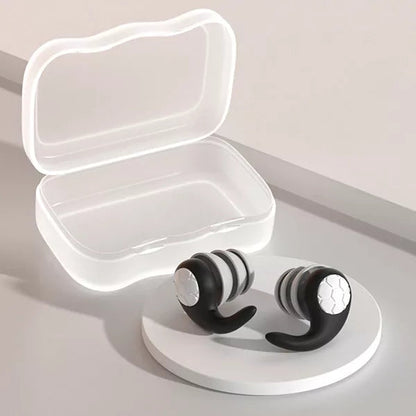 Bouchons d'Oreilles Silencieux en Silicone pour un Sommeil Profond - Foivo