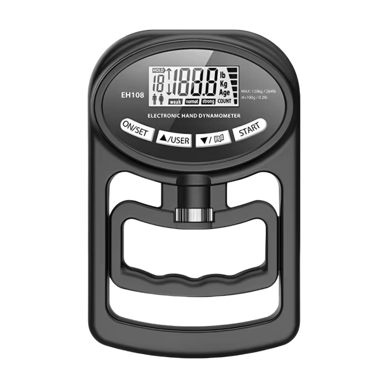 Pese-personne Électronique Précis 120 kg avec Affichage LCD