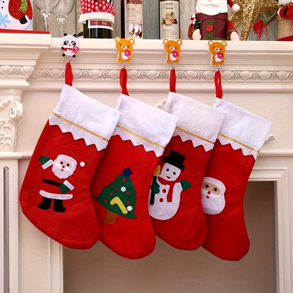 Support de Chaussette de Noël pour Cheminée - Foivo
