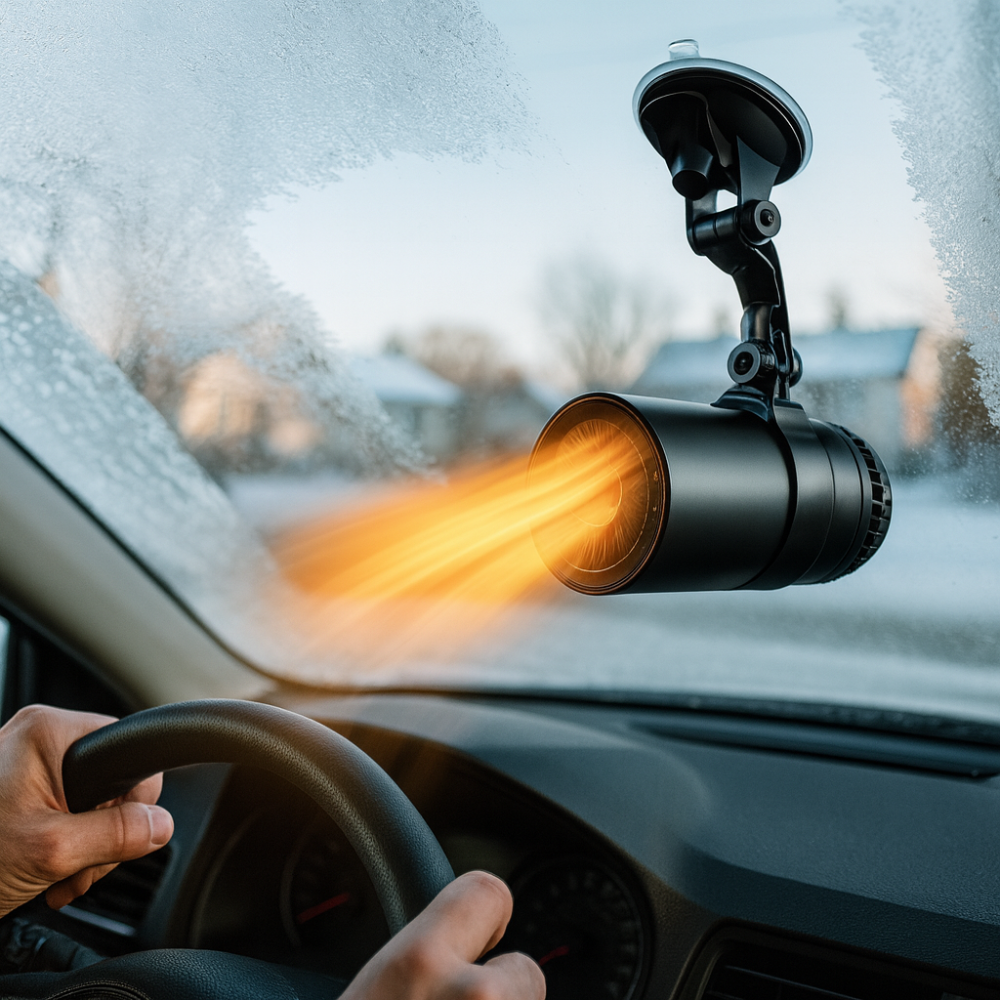 Dégage-Vitre Rapide | Chauffe-Vitre et Dégage-Glace pour Voiture - Foivo