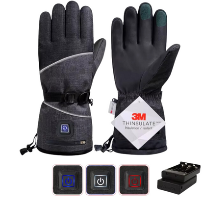 Gants Chauffants Électriques Réchauffants pour Homme et Femme