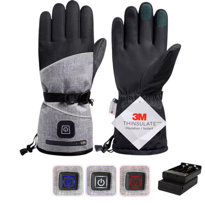 Gants Chauffants Électriques Réchauffants pour Homme et Femme