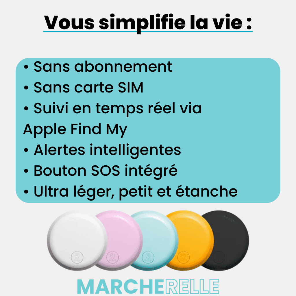 Geokid™ – Traceur GPS Enfant Sans Abonnement, Suivi Précis En Temps Réel