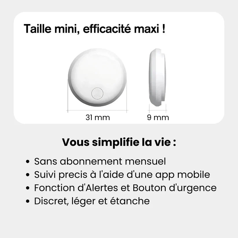 Geokid™ – Traceur GPS Enfant Sans Abonnement, Suivi Précis En Temps Réel