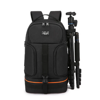 Sac à Dos Photo Professionnel avec Compartiment Appareil et Support Trépied