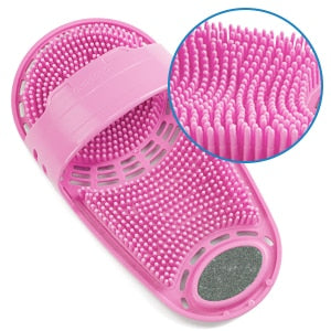 Brosse de Salle de Bain en Caoutchouc Doux