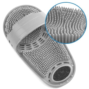 Brosse de Salle de Bain en Caoutchouc Doux