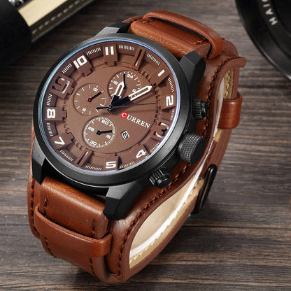 Montre de luxe pour homme élégant
